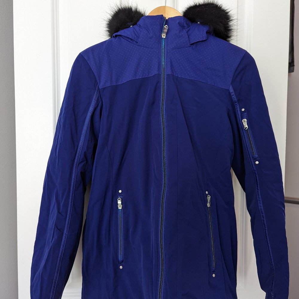 Spyder insulated ski jacket, size 6
